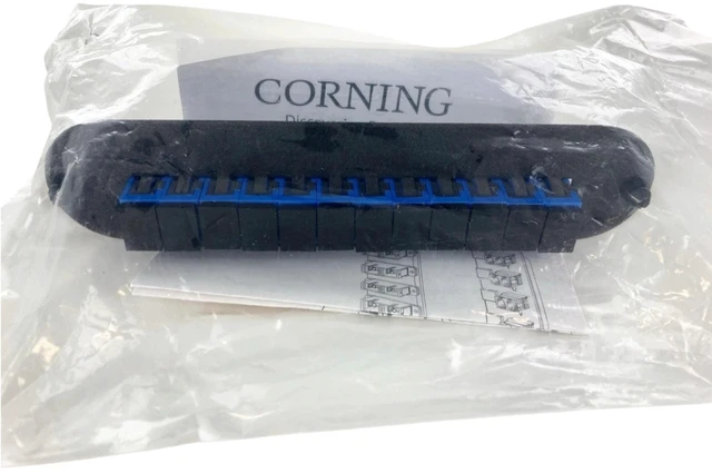 Alt view image 3 of 7 - Corning CCH-CP12-3C LANscape CCH Fiber Optic Patch Panel with 12 SC Simplex OS2 Singlemode Adapters