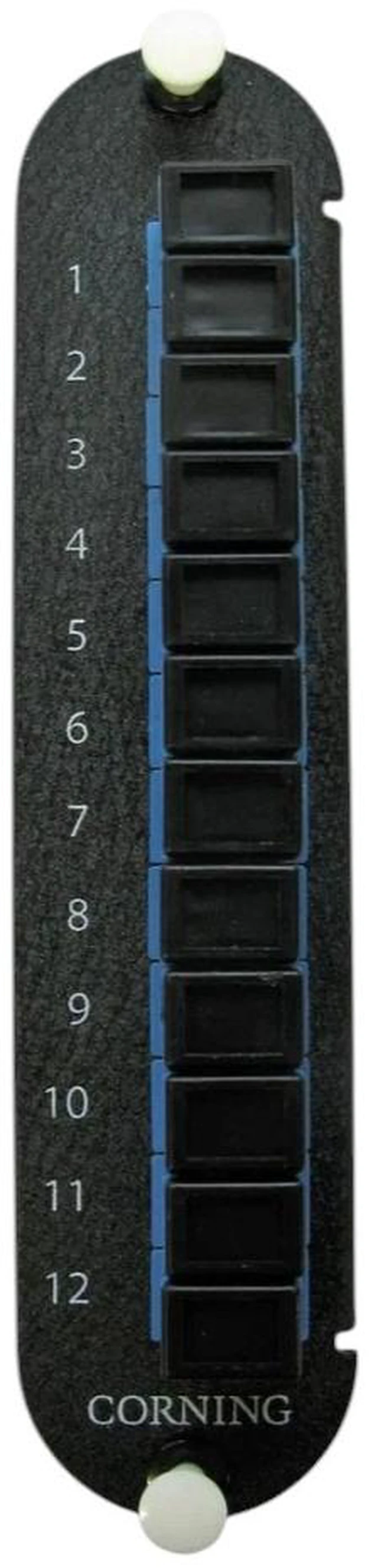 Alt view image 6 of 7 - Corning CCH-CP12-3C LANscape CCH Fiber Optic Patch Panel with 12 SC Simplex OS2 Singlemode Adapters
