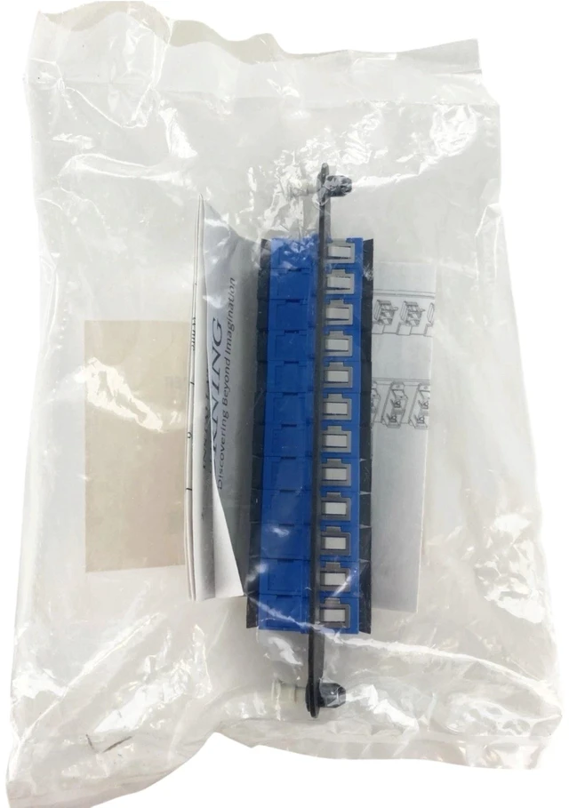 Alt view image 4 of 7 - Corning CCH-CP12-3C LANscape CCH Fiber Optic Patch Panel with 12 SC Simplex OS2 Singlemode Adapters