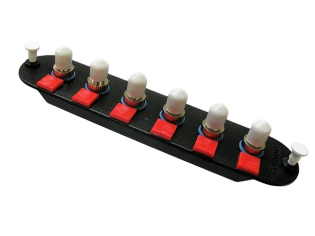 Alt view image 4 of 8 - Corning CCH-CP06-19T Fiber Adapter Panel, 6 ST Simplex OS2 Singlemode Adapters
