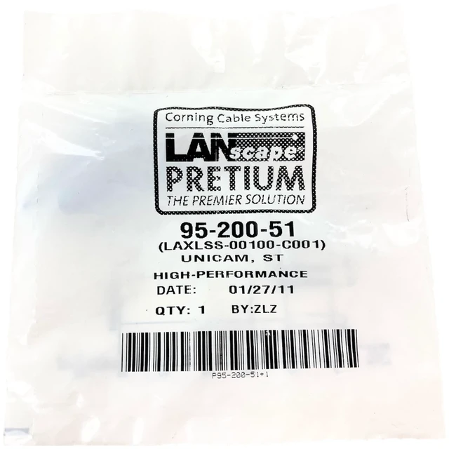 Main image of Corning 95-200-51 Unicam ST OS2 Singlemode Pretium Fiber Optic Connector