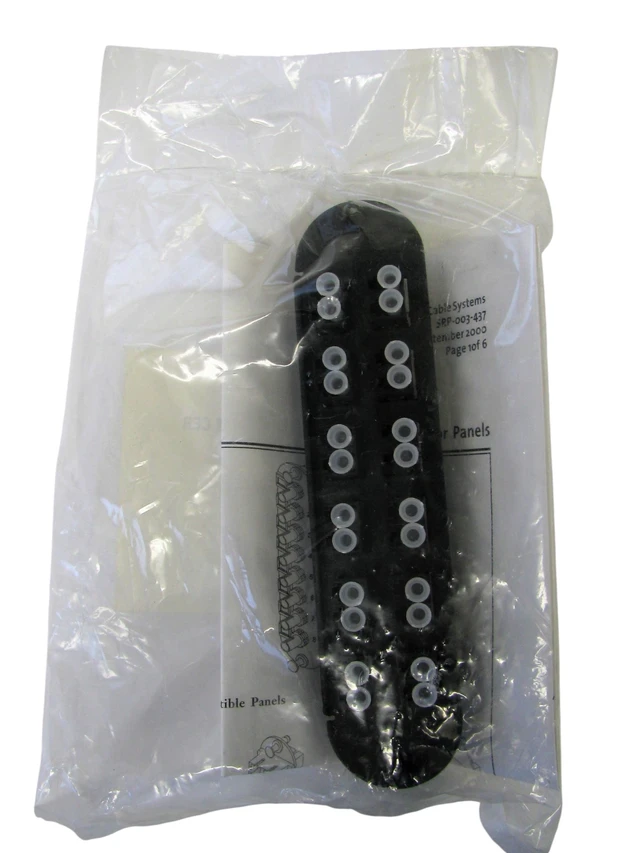 Alt view image 3 of 5 - Corning CCH-CP24-D3 Closet Connector Housing Panel with 12 LC Duplex OM2 Multimode 50um Adapters