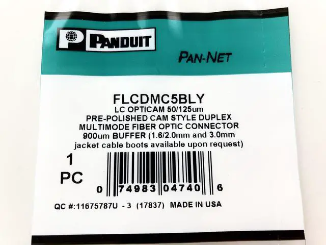 Alt view image 2 of 3 - Panduit Duplex Network Connector