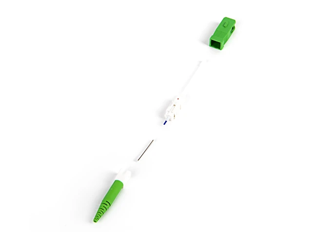 Alt view image 2 of 2 - Corning FL2-SCA-900-SM FuseLite 2 SC/APC Splice-On Fiber Optic Connector, 900 µm Single-Mode OS2, Green