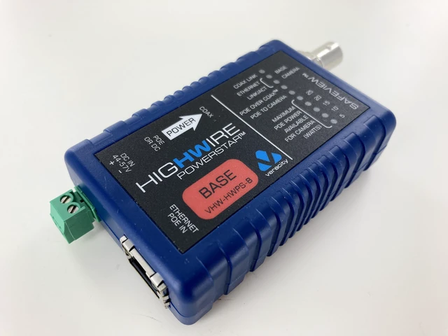 Main image of Veracity HIGHWIRE Powerstar VHW-HWPS-B Ethernet & PoE over Coax Base Unit