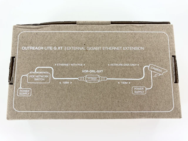 Alt view image 2 of 7 - Veracity VOR-ORL-GXT Outreach Lite GXT Outdoor Gigabit Ethernet Extender