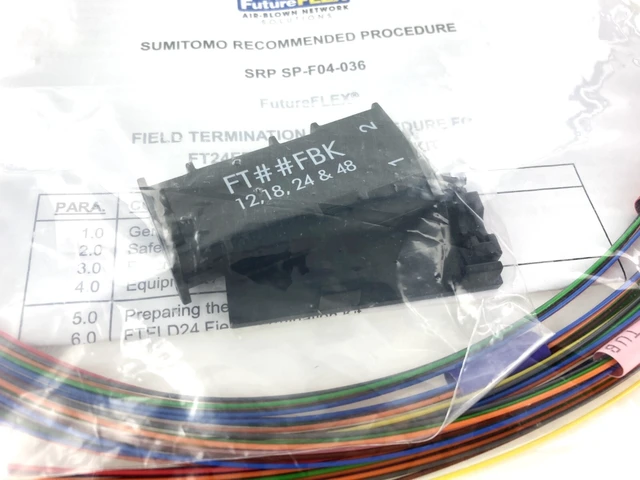 Alt view image 3 of 4 - Sumitomo Electric Lightwave FT24FBK FutureFLEX 24-Fiber Bundle Breakout Kit, 900 m Tubing