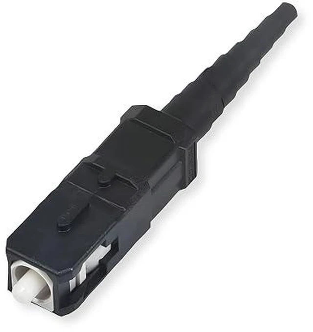Main image of Corning 95-050-41 UniCam SC 50 µm Multimode OM2 Fiber Optic Connector, Black