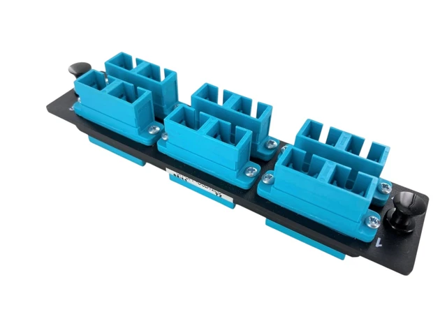 Alt view image 6 of 6 - Legrand Ortronics OFP-SCD12LC 6 SC Duplex (12 Fibers) Multimode Fiber Optic Adapter Panel
