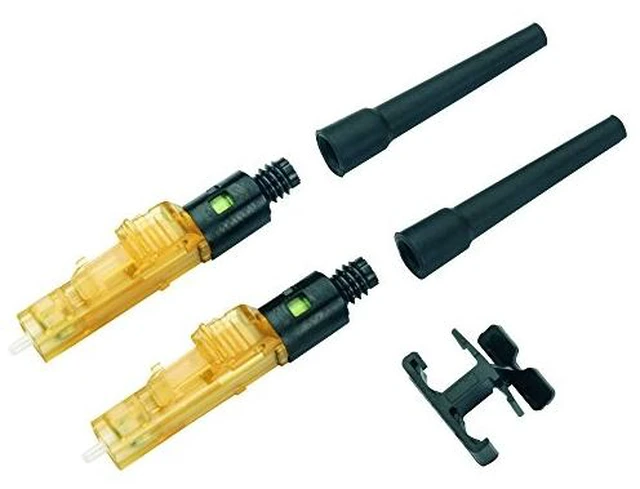 Alt view image 5 of 5 - Panduit FLCDMC5BLY OptiCam LC Duplex Fiber Optic Connector, OM2 50/125µm Multimode, 900µm, Black
