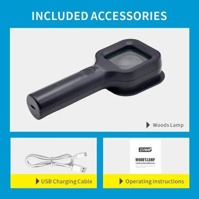 Alt view image 3 of 7 - Portable UV Black Light Flashlight, 365nm Rechargeable 16 LED Fluorescence Light for Beauty and Home Applications
