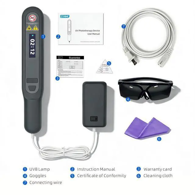 Alt view image 2 of 5 - 311nm UVB Home Phototherapy Device