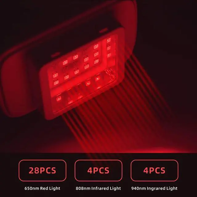 Alt view image 6 of 7 - Home Use Cold Laser Therapy Device, 36 Diodes, 650nm/808nm/940nm Red & Infrared Light, for Human & Pet
