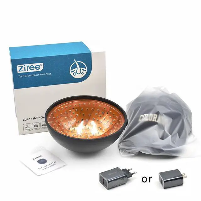 Alt view image 7 of 7 - FDA Cleared 650nm LLLT Laser Hair Growth Cap, 98 Diodes Red Light Therapy Cap