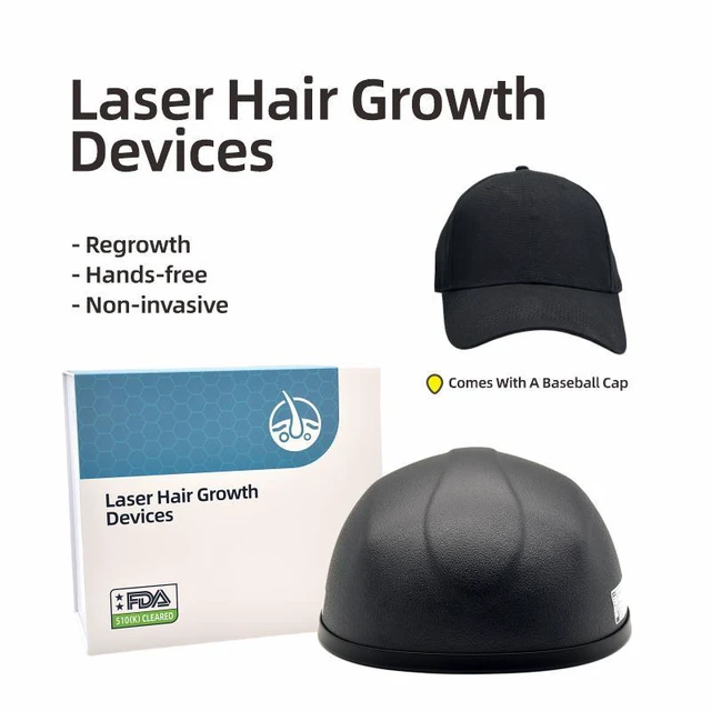 Main image of 272 Laser Hair Growth Cap, FDA Cleared LLLT Device, Large Size for 58-64cm Head Circumference
