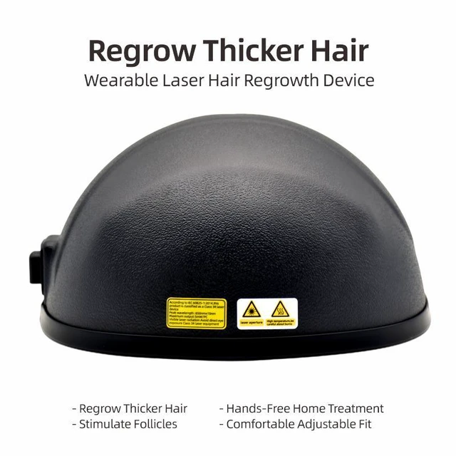 Alt view image 2 of 7 - 272 Laser Hair Growth Cap, FDA Cleared LLLT Device, Large Size for 58-64cm Head Circumference