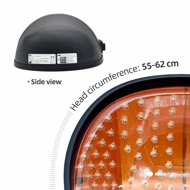 Alt view image 7 of 7 - 272 Laser Hair Growth Cap, FDA Cleared LLLT Device, Large Size for 58-64cm Head Circumference