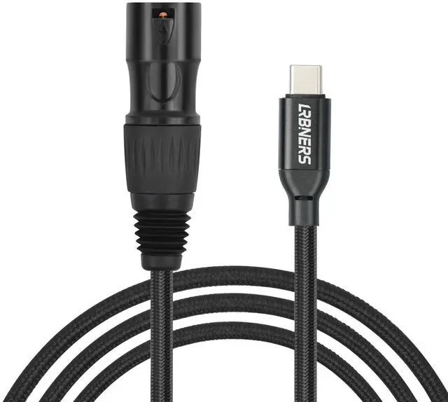 Main image of 3.3FT USB-C to XLR Male Cable, USB-C to XLR Male Adapter Cable for Active Speakers, Mixers, Power Amplifiers and Professional Audio Equipment