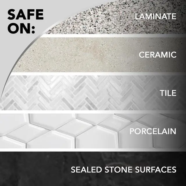 Alt view image 6 of 7 - Quartz Countertop Cleaner and Polish - Clean and Shine Your Granite, Marble Countertops, Kitchen Island, and Stone Surfaces with UV Anti-Fade Protection, Citrus, 24 Ounce with Microfiber Cloth