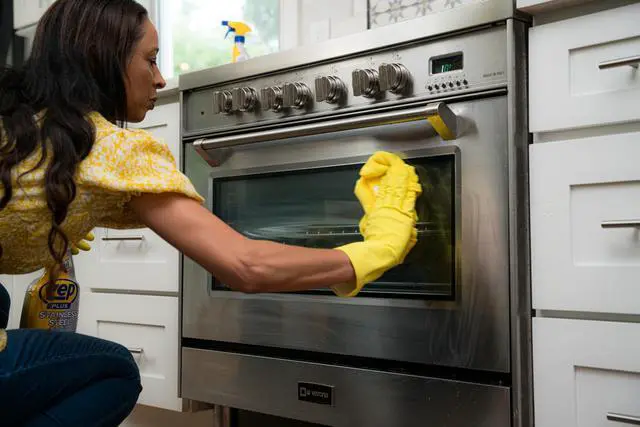Alt view image 4 of 5 - Plus Kitchen Foaming Cleaner - 32 FL OZ - R54412-2-in-1 benefits clean while protecting surfaces from stains and stuck-on grime