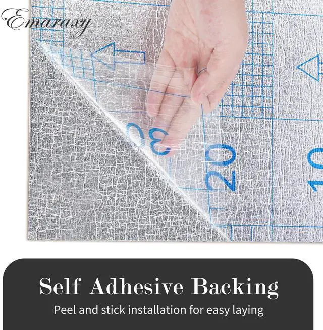 Alt view image 4 of 7 - Peel and Stick Carpet Floor Tiles 12x12 Inch, 30 Pack Tile Carpet Squares, 4.5mm Thick Self Adhesive Carpet Tiles, Easy to Install, Durable Non-Slip Polyester for Home Office Black