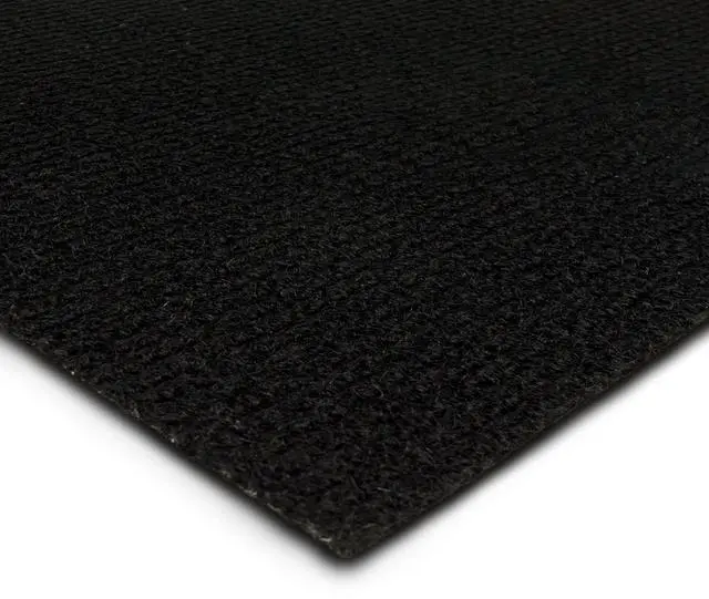 Alt view image 4 of 7 - Peel and Stick Carpet Tiles 12x12 Inch Indoor Outdoor Polyester, Stain Resistant, Easy DIY Install (10 Tiles, 10 Sq Ft,Black)