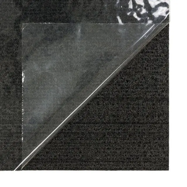 Alt view image 5 of 7 - Peel and Stick Carpet Tiles 12x12 Inch Indoor Outdoor Polyester, Stain Resistant, Easy DIY Install (10 Tiles, 10 Sq Ft,Black)