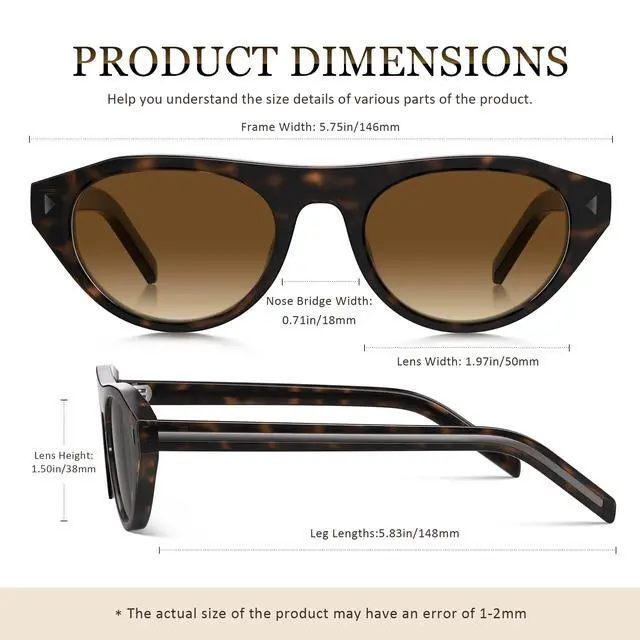 Alt view image 5 of 7 - Retro Oval Sunglasses for Women Men Small Narrow 90s Vintage Round Shades UV400 Lightweight Designer Cateye Glasses