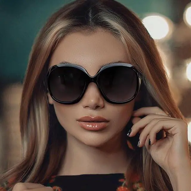 Alt view image 4 of 7 - Oversized Black Polarized Sunglasses Womens Fashion Big Driving Sun Glasses Trendy Ladies Uv400 Protective Large Sunnies Shades 2026