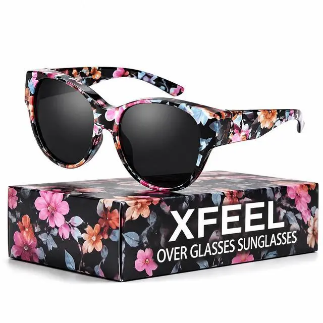 Main image of Polarized Over Glasses Sunglasses for Women Sunglasses that Fit Over Glasses UV400 Protection for Outdoor Driving