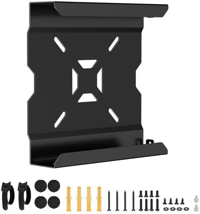 Main image of Mount for Lenovo Mini PC Wall VESA and Under Desk Mount for Lenovo ThinkCentre M600 M700 M710Q M715q M720Q M73 M800z M900 M910Q Tiny Desktops Mounting Bracket