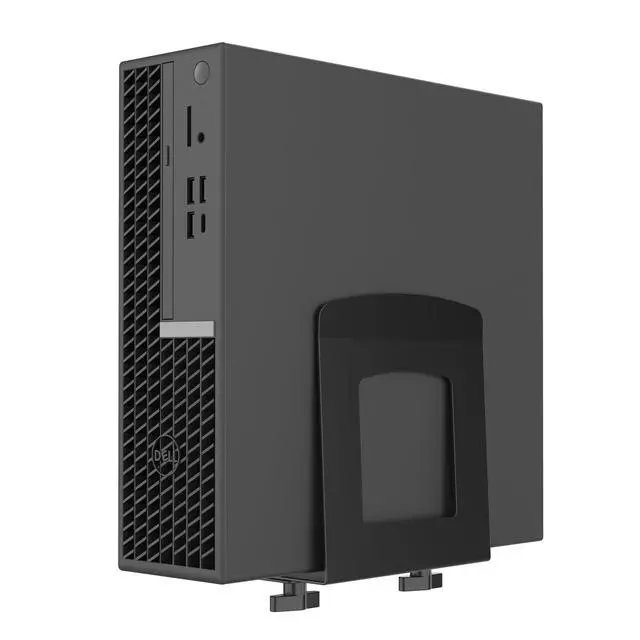 Alt view image 3 of 7 - Adjustable Electronic Device Wall Mount|Universal Holder for Small Computers, Gaming ConsolesXbox 360Xbox One, PS4Mini PCSmall Form Factor Desktop Tower, UPS .Fits 1.6" to 3.8" Width