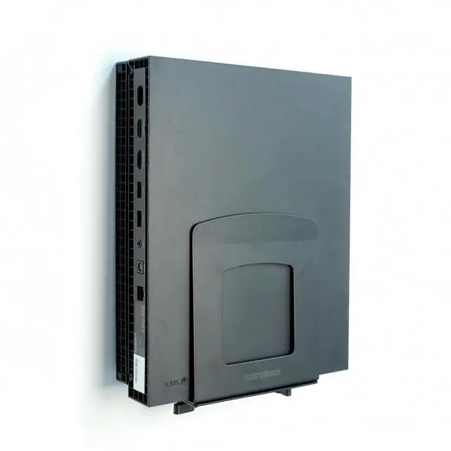 Alt view image 6 of 7 - Adjustable Electronic Device Wall Mount|Universal Holder for Small Computers, Gaming ConsolesXbox 360Xbox One, PS4Mini PCSmall Form Factor Desktop Tower, UPS .Fits 1.6" to 3.8" Width