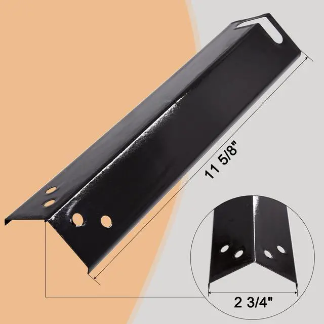 Alt view image 3 of 6 - Replacement Grill Parts for Expert Grill XG10-101-002-02 3 Burner Gas Grill, Porcelain Steel Heat Plates for 3 Burner Walmart Expert Grill Model, 3-Pack