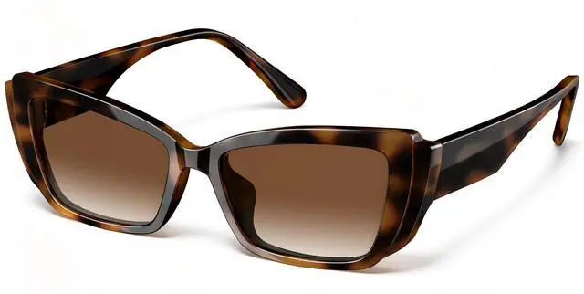 Main image of Trendy Cat Eye Sunglasses for Women - Polarized 90s Vintage Sun Glasses UV Protection Fashion Retro Cool Y2k Sunnies