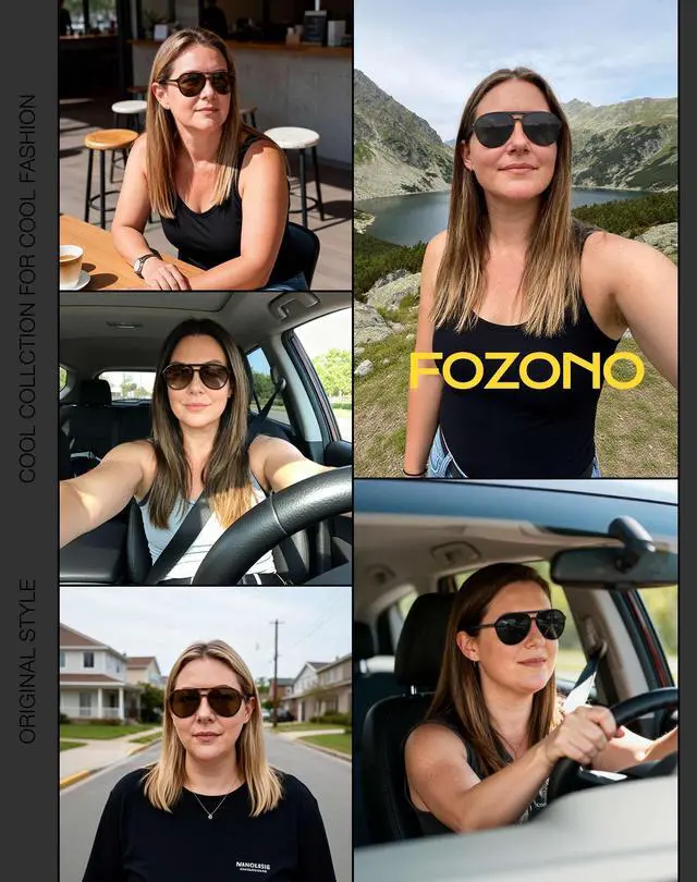 Alt view image 4 of 7 - Retro Aviator Sunglasses Women Men Classic Trendy Vintage Double Bridge Aviators Sun Glasses UV Protection Tortoise Frame/Brown Lens