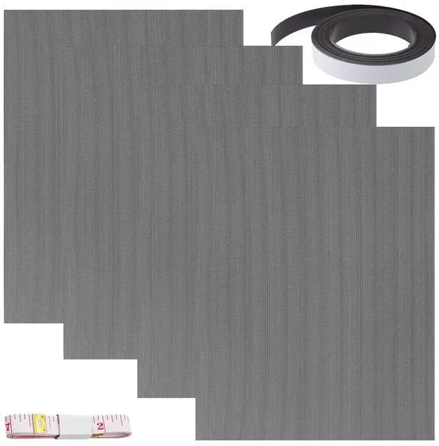 Main image of DIY PC Case Dust Mesh Filter,400x300mm PC Mesh Grill with Magnetic Frame Strip,Computer Cooler,Cooler Filter Screen,Fan Dust Mesh Cover Dustproof High Density - 4 Pack