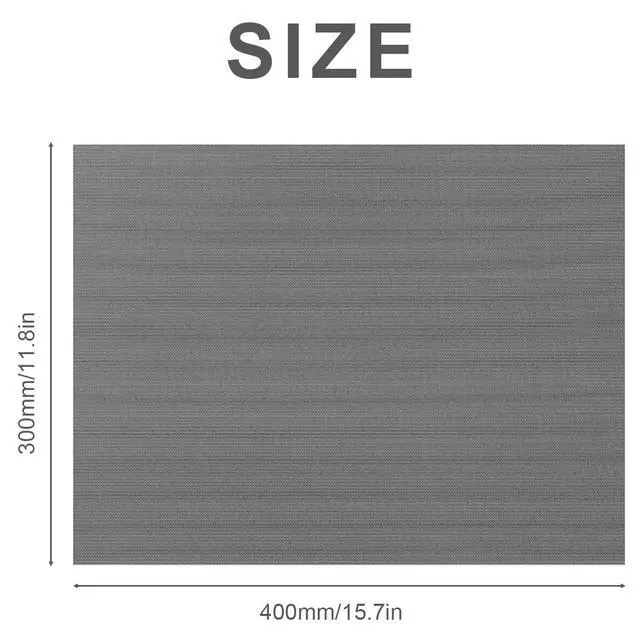 Alt view image 2 of 7 - DIY PC Case Dust Mesh Filter,400x300mm PC Mesh Grill with Magnetic Frame Strip,Computer Cooler,Cooler Filter Screen,Fan Dust Mesh Cover Dustproof High Density - 4 Pack
