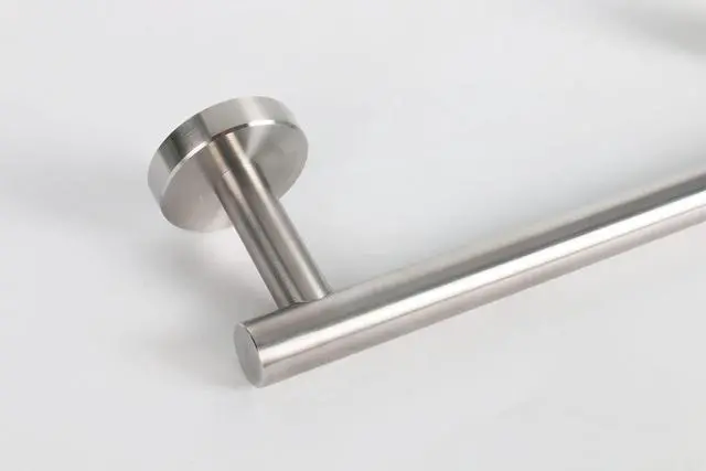 Alt view image 5 of 7 - Bath Towel Bar - Thicken SUS304 Stainless Steel Bathroom Towel Holder, Towel Rod for Bathroom Heavy Duty Wall Mounted Towel Rack Hanger (16IN, Brushed Nickel)