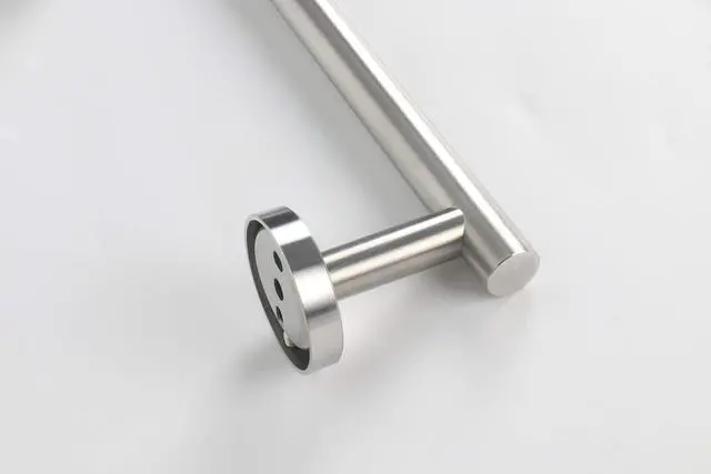 Alt view image 7 of 7 - Bath Towel Bar - Thicken SUS304 Stainless Steel Bathroom Towel Holder, Towel Rod for Bathroom Heavy Duty Wall Mounted Towel Rack Hanger (16IN, Brushed Nickel)