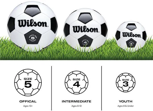 Alt view image 5 of 7 - Traditional Soccer Ball - Size 5, Black/White