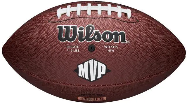 Alt view image 3 of 6 - NFL MVP Football - Official Size, Brown