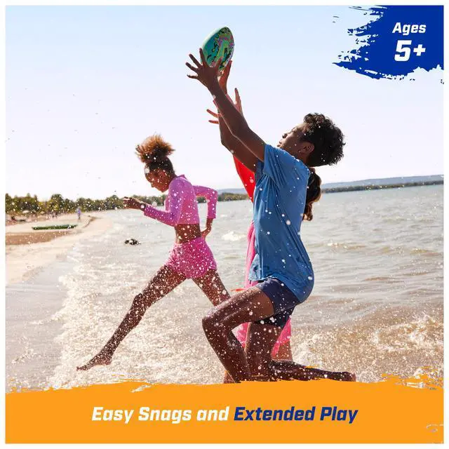 Alt view image 4 of 7 - Hydro Waterproof Football for Outdoor and Pool Games; Ages 5+