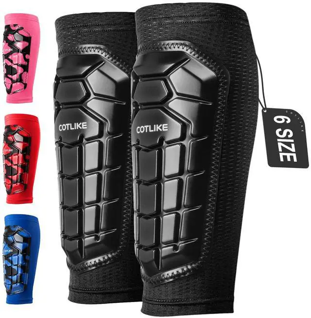 Main image of Soccer Shin Guards Kids Youth, Shin Guard Sleeves for Boys Girls Adults Men Women, Protective Soccer Equipment for 2-18 Years Old Boys Girls, High Impact Resistant Breathable Comfortable - XS