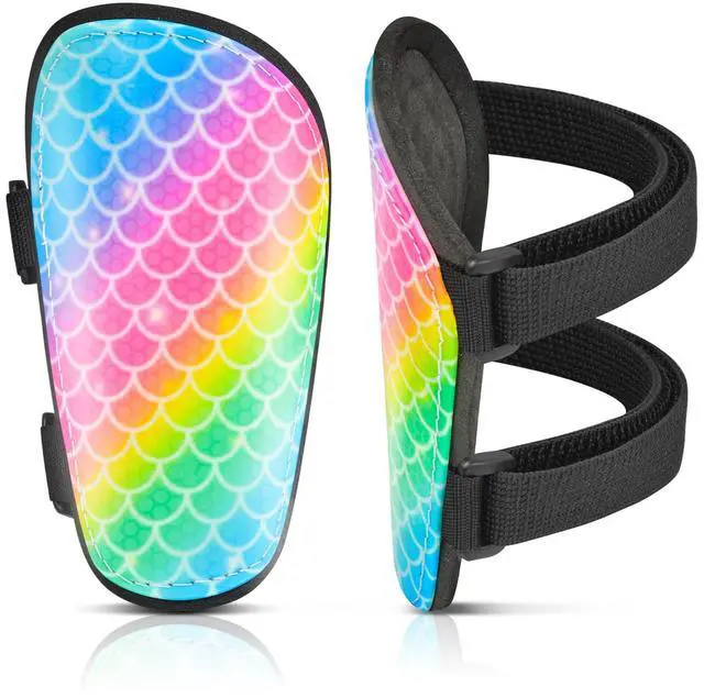 Main image of Shin Guards Soccer Kids Girls Youth, Shin Pads Shin Guard Protection Gear for 2-7 Years Old Girls for Football Games, EVA Cushion Protection Reduce Shocks and Injurie