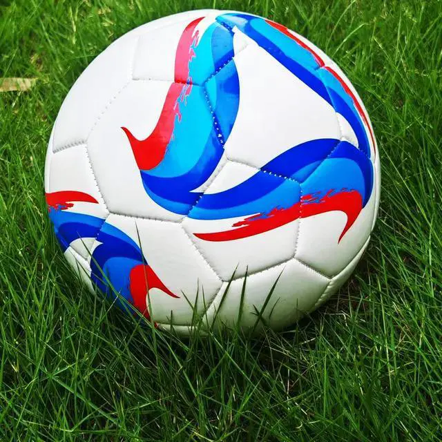 Alt view image 4 of 6 - Soccer Ball Size 3,4,5 Kids Training Practice Boys Girls Balls Gift Wear-Resistant Leather Come with Pump School Coach Train Course