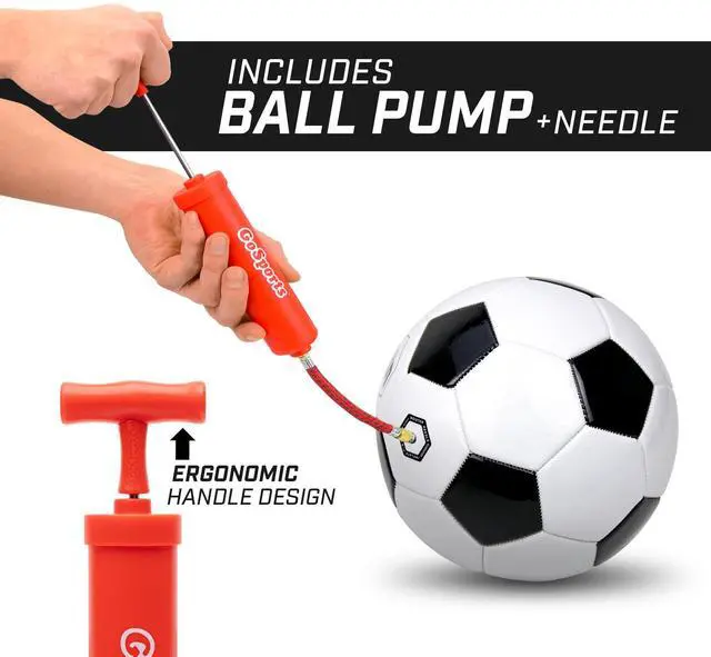 Alt view image 3 of 6 - Classic Soccer Ball - Size 3 - with Premium Pump