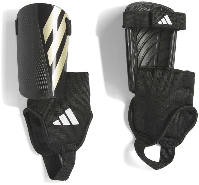 Main image of Unisex-Kids Tiro Match Shinguard, Black/Gold Metallic/White, Medium