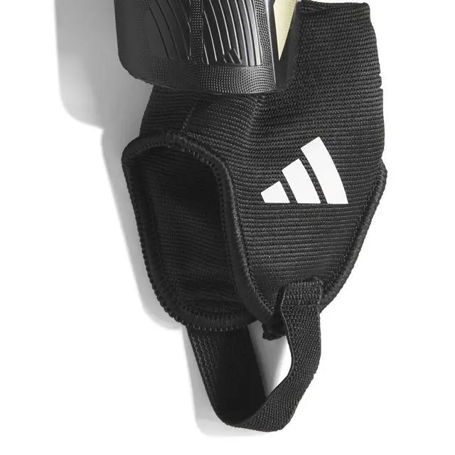 Alt view image 3 of 3 - Unisex-Kids Tiro Match Shinguard, Black/Gold Metallic/White, Medium