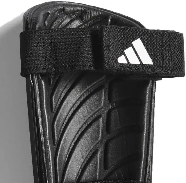 Alt view image 2 of 3 - Unisex-Kids Tiro Match Shinguard, Black/Gold Metallic/White, Medium